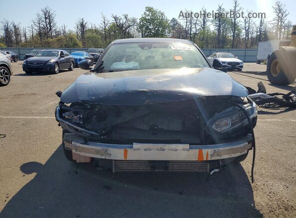 1HGCV1F31JA166367 2018 HONDA ACCORD Black Դիմացի տեսք