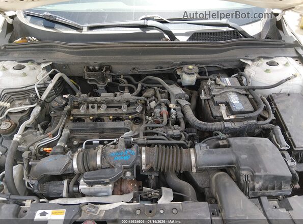 1HGCV1F31JA251127 2018 HONDA ACCORD White Rear view