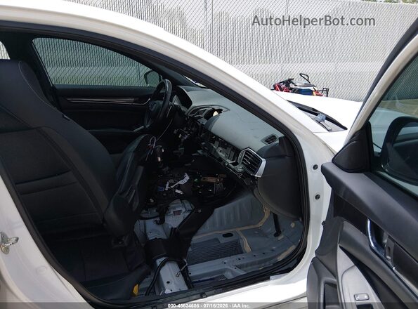 1HGCV1F31JA251127 2018 HONDA ACCORD White Front interior view