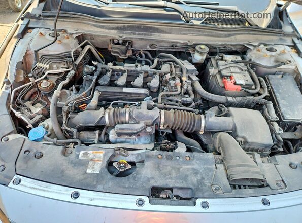 1HGCV1F31JA809087 2018 HONDA ACCORD Gray Вид задньої частини салону