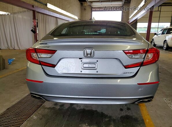 1HGCV1F31KA010525 2019 HONDA ACCORD Silver Vista trasera