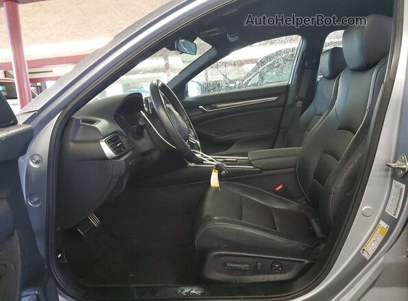 1HGCV1F31KA010525 2019 HONDA ACCORD Silver Vista interior delantera