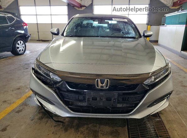 1HGCV1F31KA010525 2019 HONDA ACCORD Silver Vista frontal