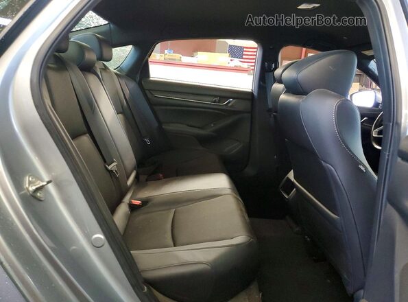 1HGCV1F31KA010525 2019 HONDA ACCORD Silver Vista de los asientos traseros