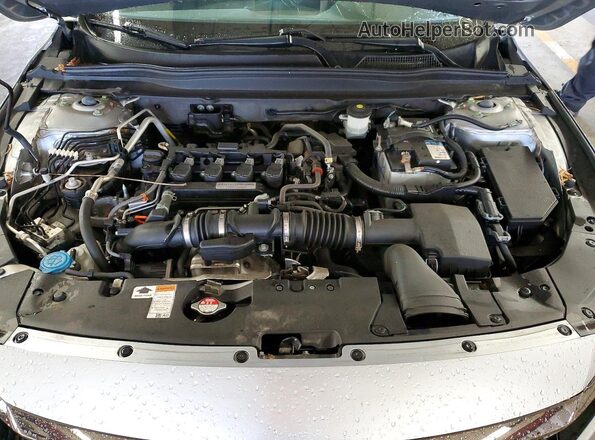 1HGCV1F31KA010525 2019 HONDA ACCORD Silver Vista interior trasera