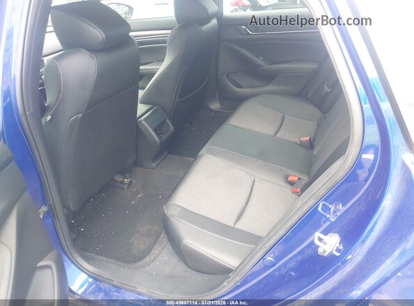 1HGCV1F31KA018933 2019 HONDA ACCORD Blue VIN կոդի պիտակի տեսք