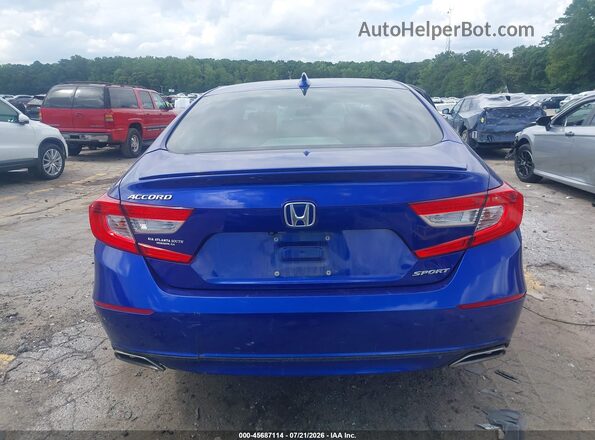 1HGCV1F31KA018933 2019 HONDA ACCORD Blue 