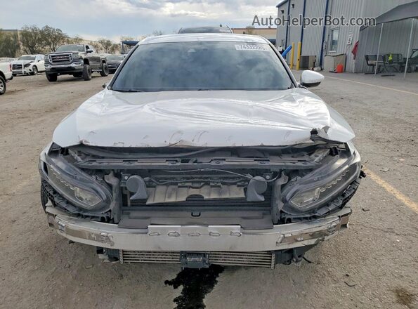 1HGCV1F31KA089341 2019 HONDA ACCORD White Widok z przodu