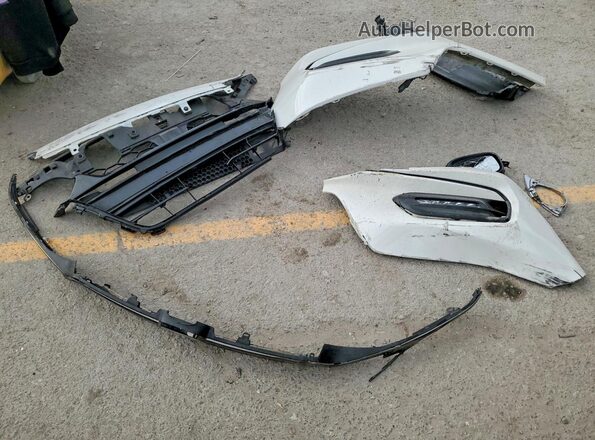 1HGCV1F31KA089341 2019 HONDA ACCORD White Widok komory silnika