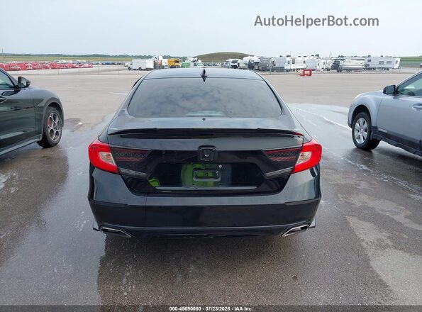 1HGCV1F31KA090814 2019 HONDA ACCORD Black 