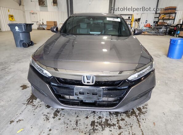 1HGCV1F31KA135895 2019 HONDA ACCORD Gray 360 interior view