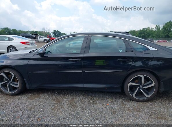 1HGCV1F31LA042988 2020 HONDA ACCORD Black Widok wnętrza 360 stopni