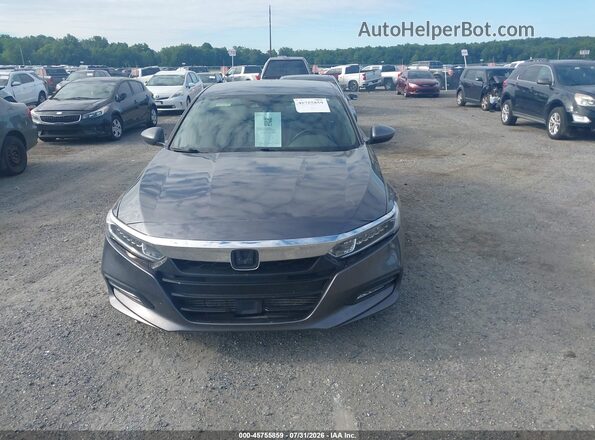 1HGCV1F31LA071892 2020 HONDA ACCORD Gray Вид щитка приладів