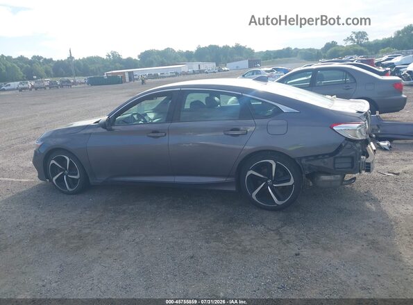 1HGCV1F31LA071892 2020 HONDA ACCORD Gray Панорамний вид салону 360°
