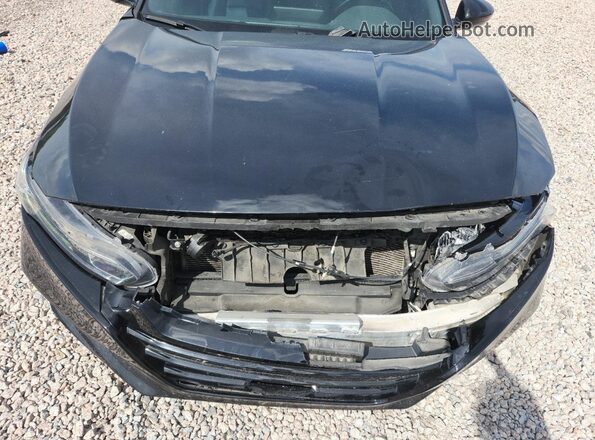1HGCV1F31LA081709 2020 HONDA ACCORD Black Вид задньої частини салону