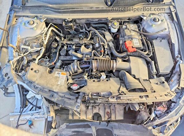 1HGCV1F31LA087865 2020 HONDA ACCORD Silver Widok wnętrza z tyłu