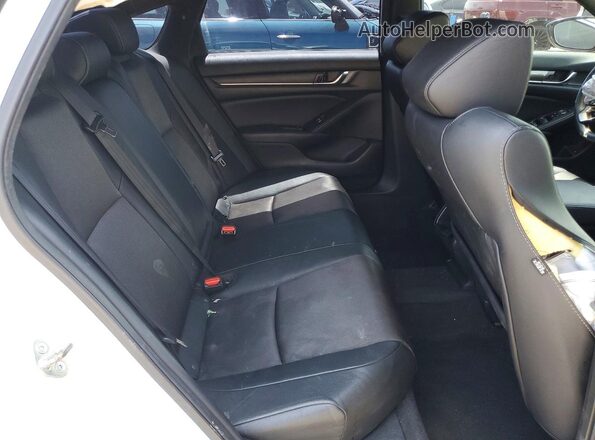 1HGCV1F31LA117351 2020 HONDA ACCORD White Вид задніх сидінь