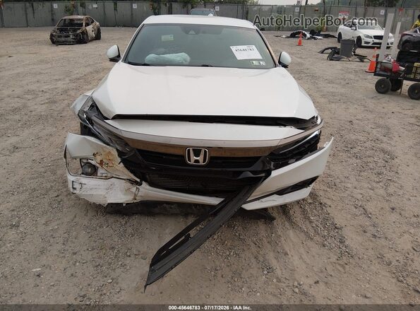 1HGCV1F31MA001732 2021 HONDA ACCORD White Front view