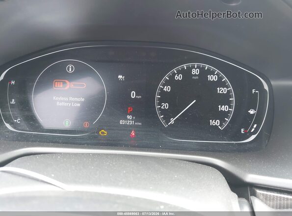 1HGCV1F31MA038991 2021 HONDA ACCORD Light Blue Вид задніх сидінь