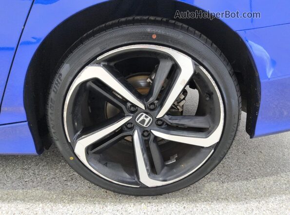 1HGCV1F31MA118727 2021 HONDA ACCORD Синий 