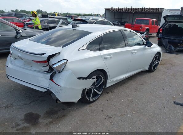 1HGCV1F31NA017074 2022 HONDA ACCORD White Trasero derecho