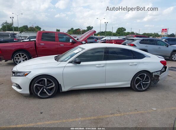 1HGCV1F31NA017074 2022 HONDA ACCORD White Vista interior de 360 grados
