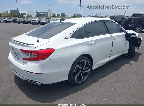1HGCV1F31NA024137 2022 HONDA ACCORD White Trasero derecho