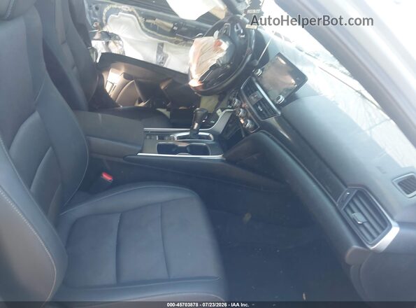 1HGCV1F31NA036952 2022 HONDA ACCORD Gray Սալոնի դիմացի տեսք