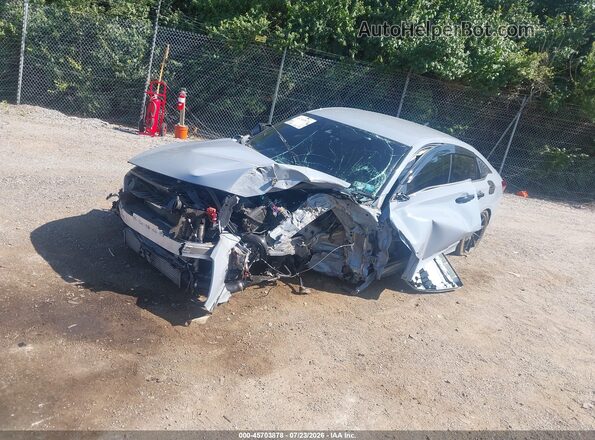 1HGCV1F31NA036952 2022 HONDA ACCORD Gray Առջևի ձախ երեք քառորդ տեսարան