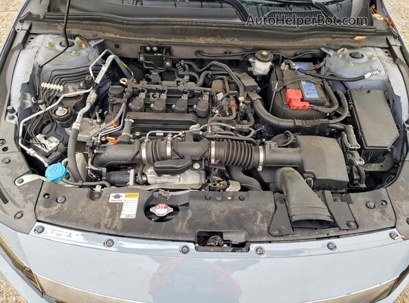 1HGCV1F31NA083916 2022 HONDA ACCORD Gray Вид задньої частини салону