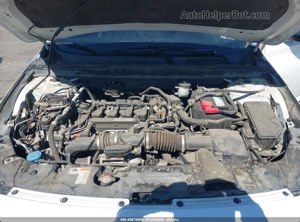 1HGCV1F32JA050417 2018 HONDA ACCORD White Widok z tyłu