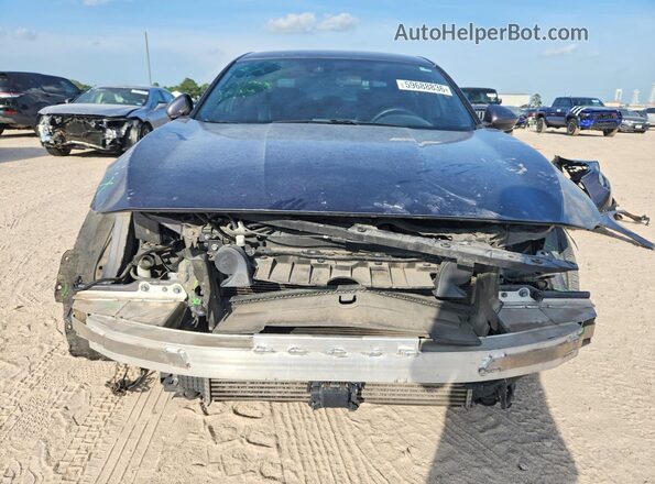 1HGCV1F32JA097687 2018 HONDA ACCORD Gray წინა ხედი