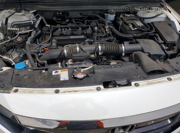 1HGCV1F32JA175420 2018 HONDA ACCORD White Widok wnętrza z tyłu