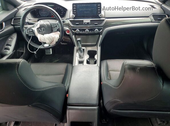 1HGCV1F32JA243764 2018 HONDA ACCORD White Вид панелі приладів