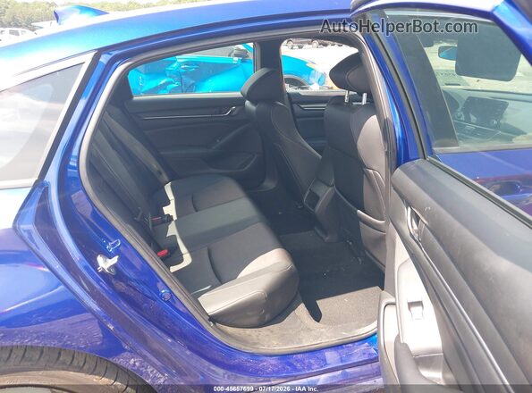 1HGCV1F32KA006435 2019 HONDA ACCORD Blue VIN կոդի պիտակի տեսք