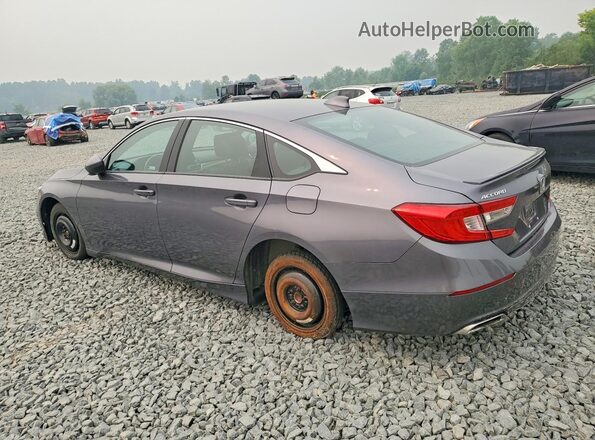 1HGCV1F32KA012154 2019 HONDA ACCORD Gray Tył lewy