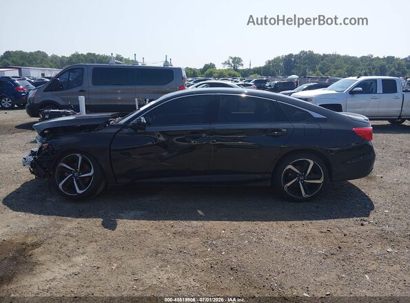 1HGCV1F32KA024692 2019 HONDA ACCORD Black 360 interior view