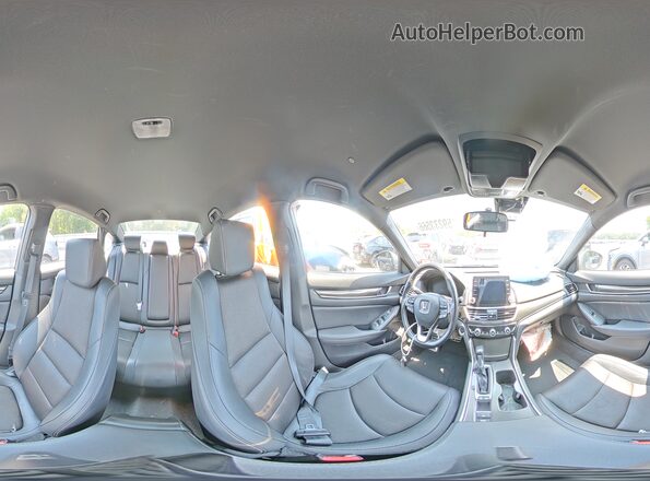 1HGCV1F32KA162958 2019 HONDA ACCORD Gray Սալոնի 360 աստիճան տեսք