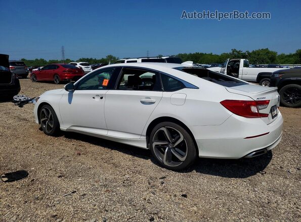 1HGCV1F32LA011927 2020 HONDA ACCORD White Задня ліва чверть