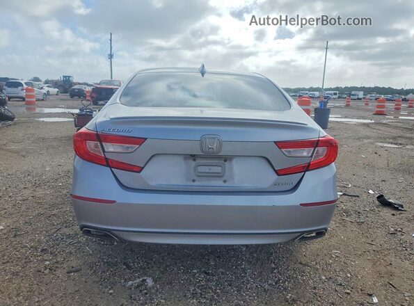 1HGCV1F32LA088555 2020 HONDA ACCORD Silver Հետևի տեսք