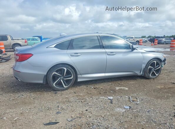 1HGCV1F32LA088555 2020 HONDA ACCORD Silver Հետևի աջ