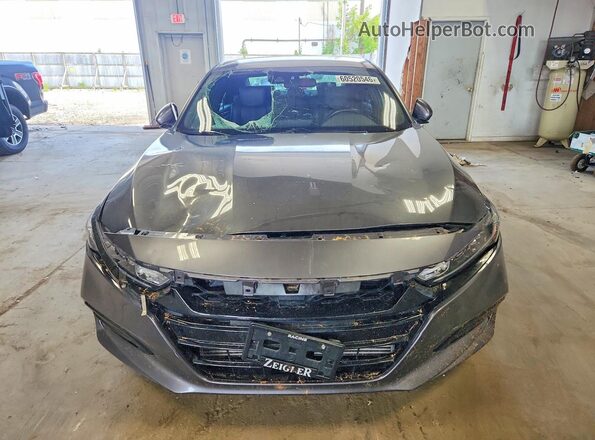 1HGCV1F32LA091889 2020 HONDA ACCORD Серый Вид спереди