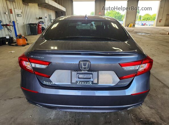 1HGCV1F32LA091889 2020 HONDA ACCORD Серый Вид сзади