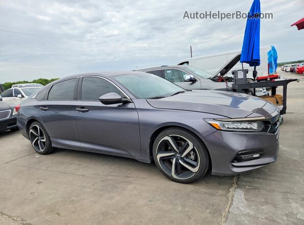 1HGCV1F32LA121859 2020 HONDA ACCORD Gray Front right