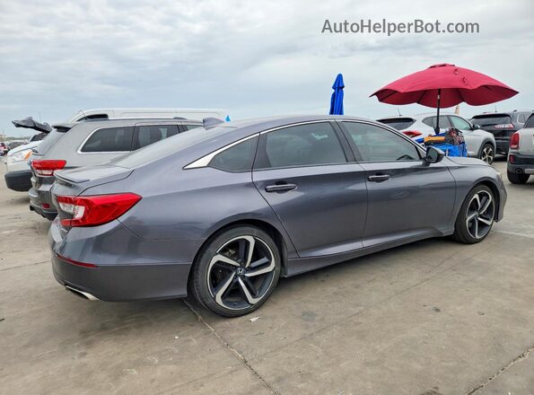 1HGCV1F32LA121859 2020 HONDA ACCORD Gray Rear right