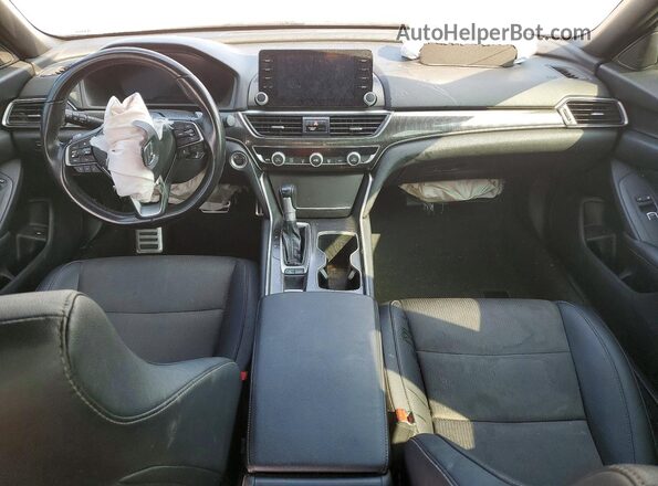 1HGCV1F32LA133977 2020 HONDA ACCORD Silver Առջևի վահանակի տեսք
