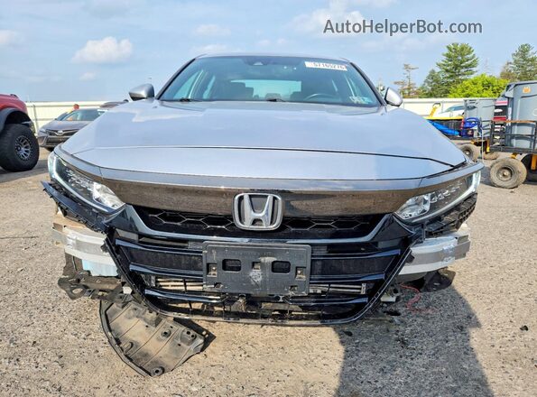 1HGCV1F32LA139259 2020 HONDA ACCORD Silver Widok z przodu