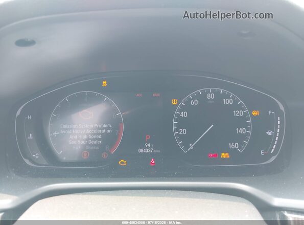 1HGCV1F32LA145062 2020 HONDA ACCORD White Вид задніх сидінь