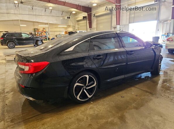 1HGCV1F32MA050275 2021 HONDA ACCORD Black Rear right