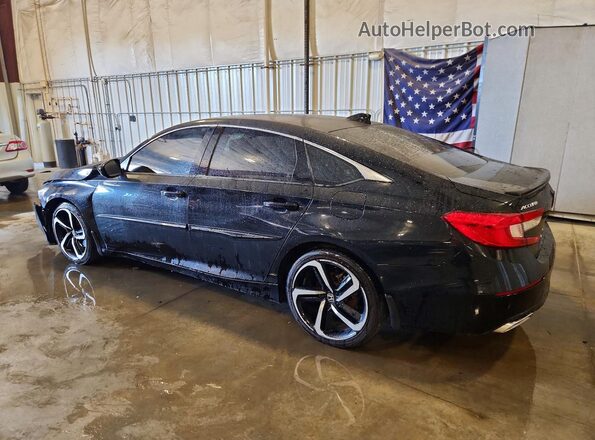 1HGCV1F32MA050275 2021 HONDA ACCORD Black Rear left